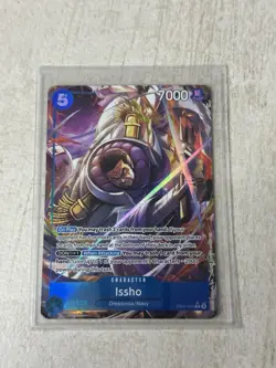 One Piece OP14 The Azure Sea’s Seven - Issho EB04-022 R Alternate Art ENGLISH - Image 1