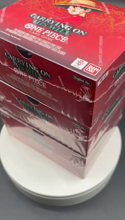 Lot of (3) One Piece English OP-13 Carrying On His Will Booster Box Sealed - Image 2