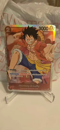 Monkey.D.Luffy OP01-024 English Super Rare One Piece Card Game - Image 1