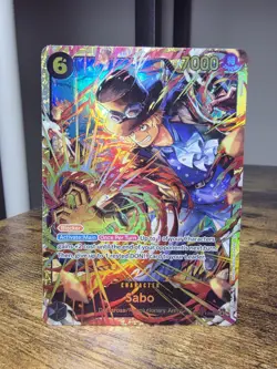 Sabo OP13-120 Secret Rare SEC SP NM One Piece Carrying On His Will - Image 1