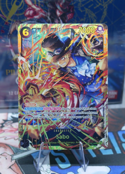 One Piece - Carrying on His Will - Sabo Alt Art - OP13-120 SEC English TCG - Image 1