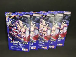 (Lot Of 5)One Piece TCG The Azure Sea's Seven Factory Sealed Booster OP-14 EB04 - Image 1