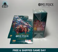 One Piece Double Pack Set Volume 5 & 2 Booster Packs Two Legends SHIPPED TODAY - Image 2