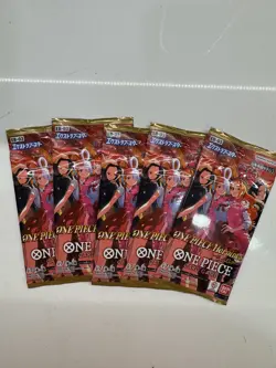 5 PACKS EB-03 Heroines Edition Booster Pack One Piece Japanese SEALED - Image 1