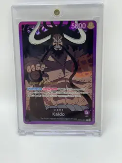 Kaido ST04-001 Leader Super Pre-Release foil One Piece Animal Kingdom ENG - Image 1