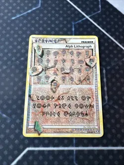 Alph Lithograph 2010 Pokemon Triumphant #FOUR Ultra Rare TCG NM-LP - Image 2