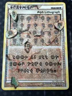 Alph Lithograph 2010 Pokemon Triumphant #FOUR Ultra Rare TCG NM-LP - Image 3