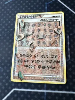 Alph Lithograph 2010 Pokemon Triumphant #FOUR Ultra Rare TCG NM-LP - Image 5