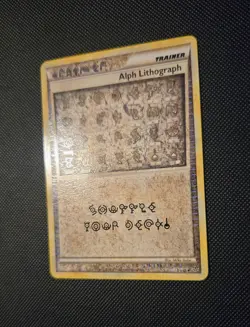 2010 Pokemon Alph Lithograph Four HGSS Triumphant Pokemon Card Rare - NM - Image 2