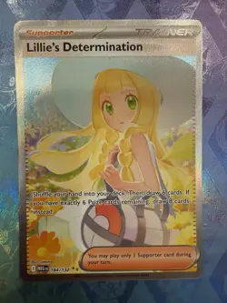 Lillies Determination Sir 184/132 English Pokemon Mega Evolutions Near Mint - Image 1