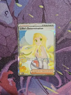 Lillies Determination Sir 184/132 English Pokemon Mega Evolutions Near Mint - Image 1