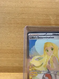 Lillies Determination 184/132 SIR Mega Evolution Pokemon Card Near Mint - Image 3