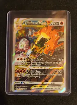 Pokemon TCG Charizard VSTAR SWSH262 Sword & Shield Promo Card Holo NM Condition - Image 1