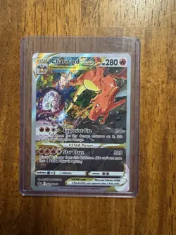 Pokemon TCG Charizard VSTAR SWSH262 Sword & Shield Promo Card Holo NM Condition - Image 1