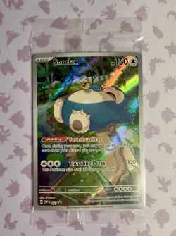 Sealed Pokemon TCG Snorlax 051 Scarlet & Violet 151 Promo - Image 1