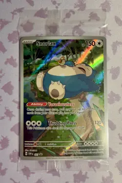 Sealed Pokemon TCG Snorlax 051 Scarlet & Violet 151 Promo - Image 2