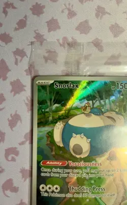 Sealed Pokemon TCG Snorlax 051 Scarlet & Violet 151 Promo - Image 3