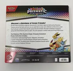 Pokemon TCG Scarlet And Violet Prismatic Evolutions Poster Collection - Image 2