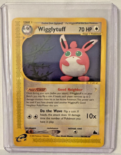 Wigglytuff - 34/144 - Rare - Non Holo - Skyridge - Pokemon Card - LP+ - Image 5