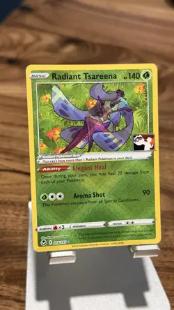 Pokemon Card Radiant Tsareena 016/195 Prize Pack Series 3 Stamped - NM+ - Image 1