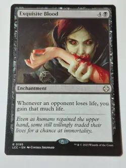 Exquisite Blood Commander: The Lost Caverns of Ixalan Regular - Image 1