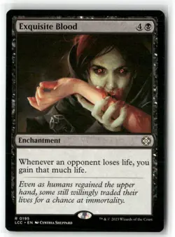Exquisite Blood Commander: the Lost Caverns of Ixalan Regular - Image 1