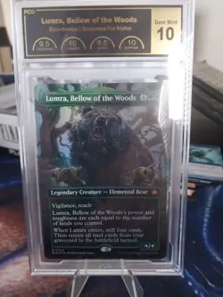 Lumra, Bellow of the Woods (Borderless foil) (0342) Bloomburrow Foil - Image 1