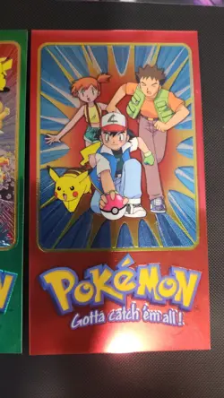 Pokemon Topps TV Animation Series 2: Lot of 3 Charizard, Pikachu, Ash Holos NM - Image 4