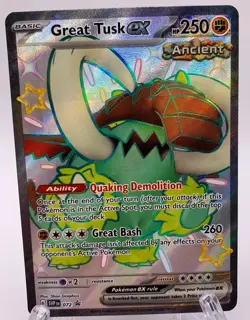 Pokemon SV Paldean Fates Choose Your Card! Reverse Holo Double Shiny Ultra Rares - Image 3