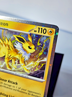 🌀Jolteon (Cosmos Holo) SVP 169 - Scarlet & Violet Promo Card - DOUBLE SWIRL🌀 - Image 3