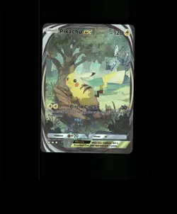 FAN-ART READ DESCRIPTION BELOW HOLO Pikachu Card Pikachu Pokemon Card p1 - Image 1