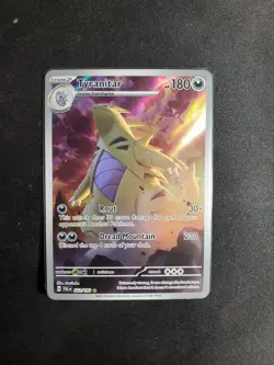 Pokemon TCG Scarlet & Violet Paldea Evolved Tyranitar Holo Card 222/193 Full Art - Image 2