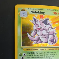 Pokemon TCG Base Set Nidoking Holo Rare Card 11/102 - Image 5