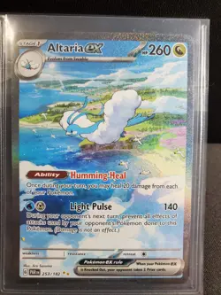 Altaria EX 253/182: SV04 Paradox Rift Holo Card Near Mint Condition - Image 1