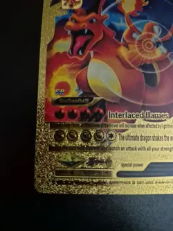 FaN ART!! CHARIZARD V FAN MADE 2021-2022 POKEMON CARD LIMITED SUPPLY!! - Image 2