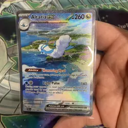 Pokemon TCG Altaria EX Holo Card 253/182 Sv04: Paradox Rift - Image 2