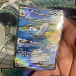 Pokemon TCG Altaria EX Holo Card 253/182 Sv04: Paradox Rift - Image 4