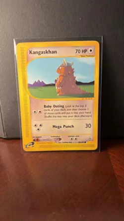 Pokemon Card - Kangaskhan Aquapolis 88/147 Common Non Holo - Image 1