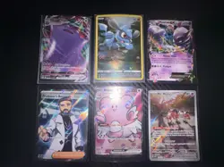 6x Pokemon Card Lot - Mewtwo EX, Ditto VMAX, Riolu GG, Blissey EX - NM 🔥 - Image 1