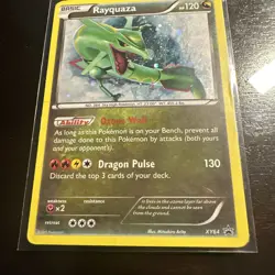 Pokemon Rayquaza XY64 Promo Holo XY Set Basic Card English TCG - Image 3
