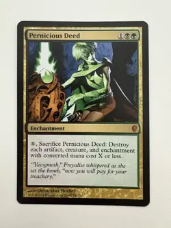 Pernicious Deed MTG Magic the Gathering Card NM Near Mint CNS - Image 1