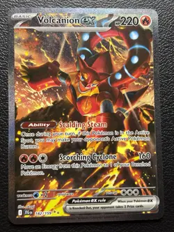 Volcanion ex 182/159 Journey Together Special Illustration Rare Pokemon Card NM - Image 1