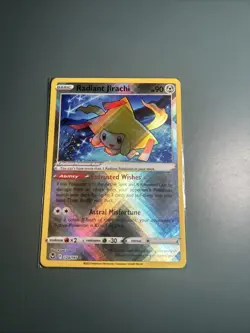 Pokemon TCG Radiant Jirachi Card 120/195 Silver Tempest - Image 1