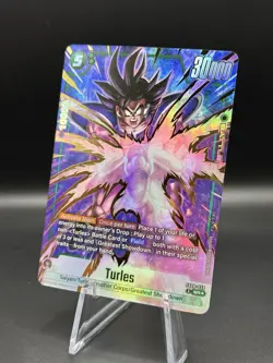 Turles FB08-059 Alternate Art Saiyan's Pride Dragon Ball English Card Fusion Wor - Image 1