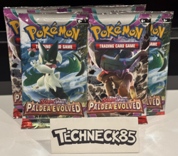 Pokemon PALDEA EVOLVED Booster Pack (Random Art) 10 Cards / Pack - NEW / SEALED - Image 1
