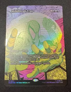 Mindbreak Trap - #11 (Borderless FOIL) Marvel Universe Eternal-Legal - MTG NM - Image 1