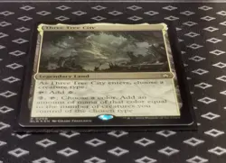Three Tree City (PBLB) *FOIL* Pre-Release Promo #260s NM MTG - Image 1