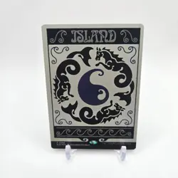 MTG, Secret Lair Drop SLD - Rare Land - Island (#0889) - Full Art - Image 1