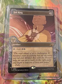 Sol Ring (Showcase) Avatar: The Last Airbender: Eternal-Legal Regular - Image 1