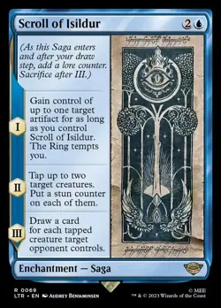 MTG Scroll Of Isildur 0069 NM The Lord of the Rings: Tales of Middle-Earth - Image 1
